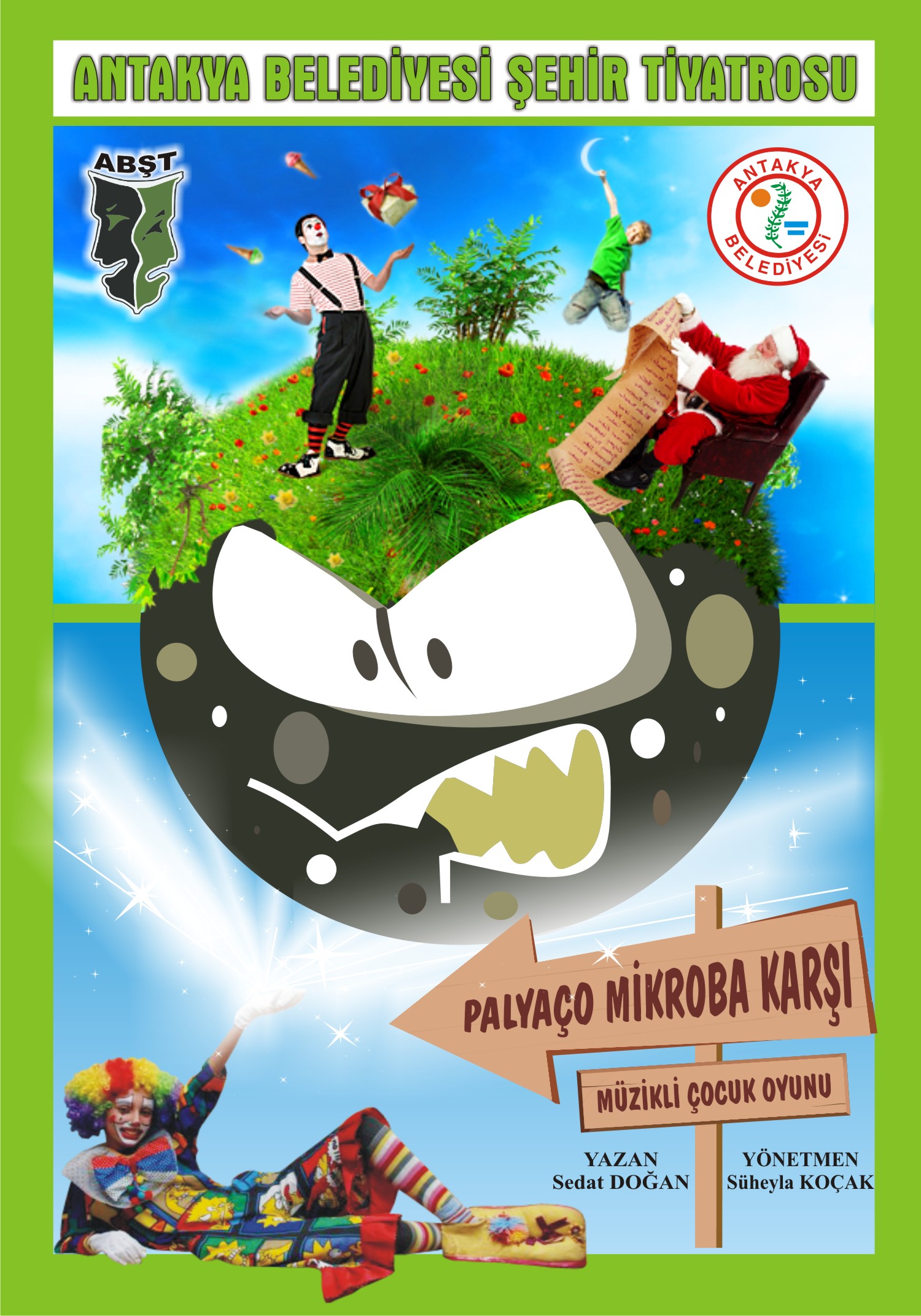 Palyaço Mikroba Karşı